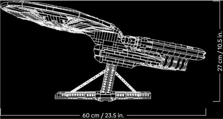 Productafbeelding LEGO Star Trek U.S.S. Enterprise NCC-1701-D (10356, LEGO Icons)