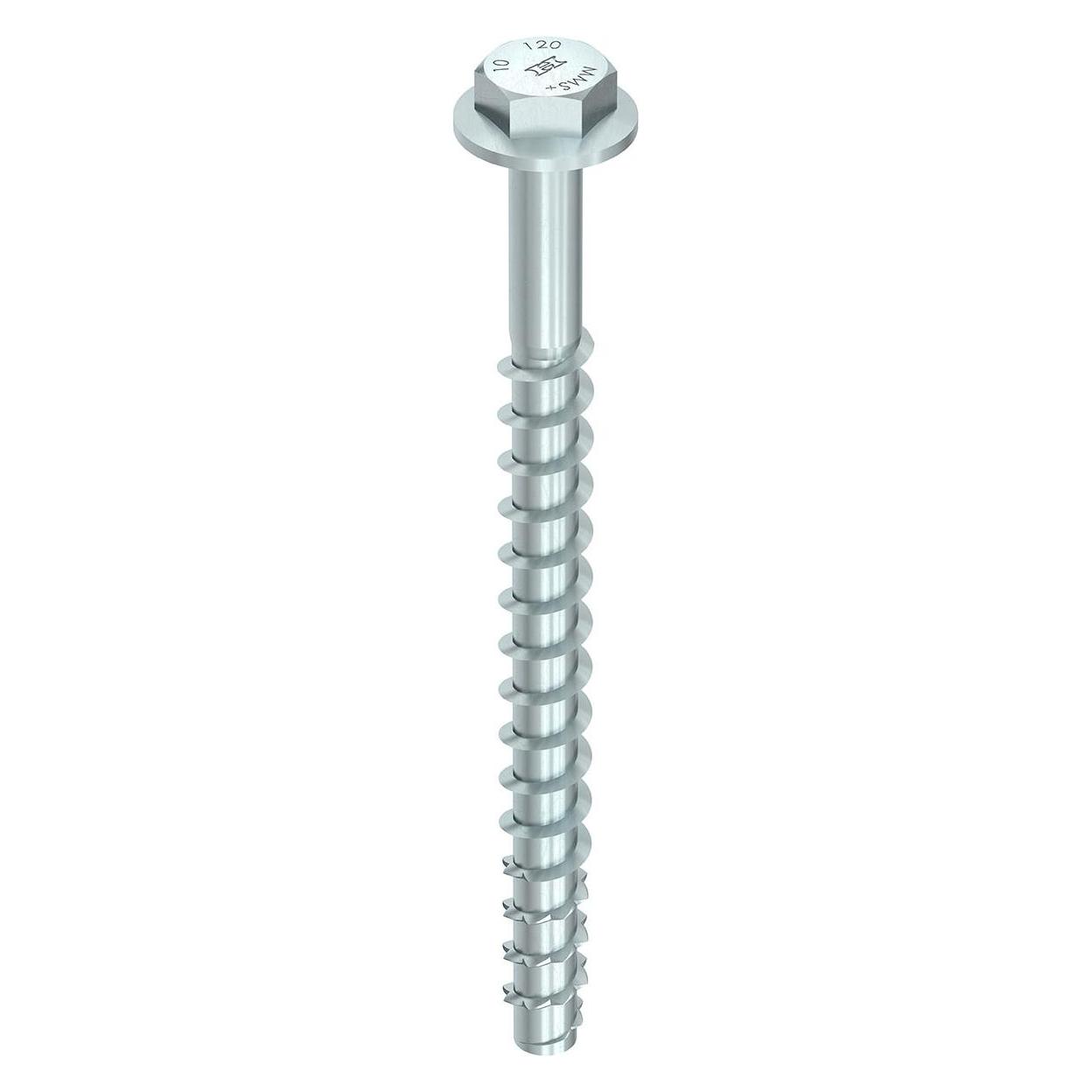 Heco, Schroeven, Multi-Monti-plus Ss Betonschroef 10 X 80 Mm 25 St. Sw 13 Zeskantkop Verzinkt A2K ( 48403 ) (25 Schroeven Per Stuk)