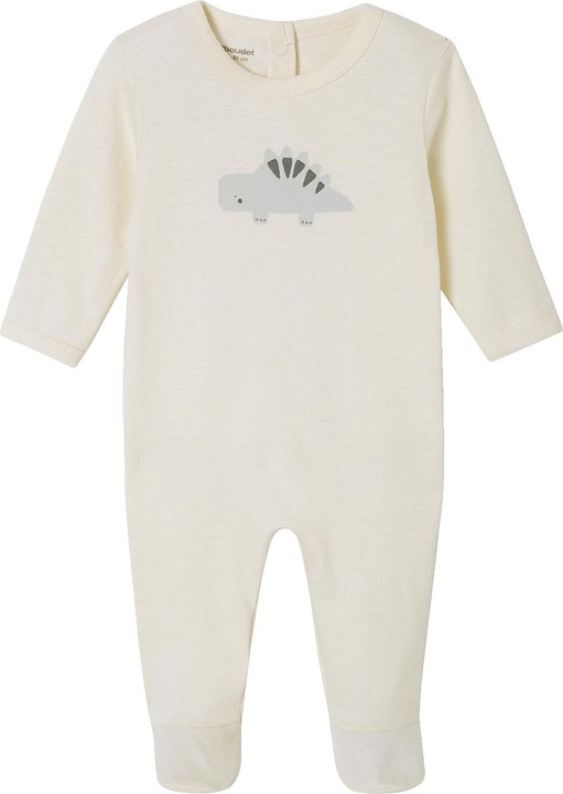 Actual product image Vertbaudet Bio-Kollektion: 2er-Pack Baby Strampler mit Dinos (98)