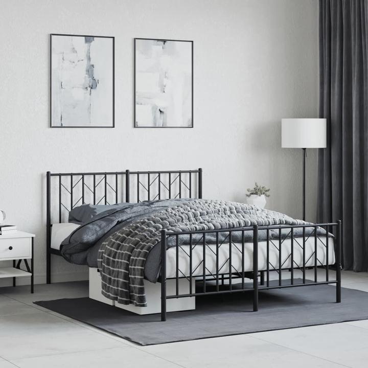 Actual product image vidaXL Bettgestell (135 x 190 cm)