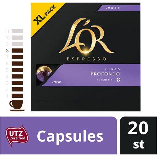 Immagine prodotto L’OR Espresso Capsule di caffè Lungo Profondo 20 pezzi (20 x Porta.)