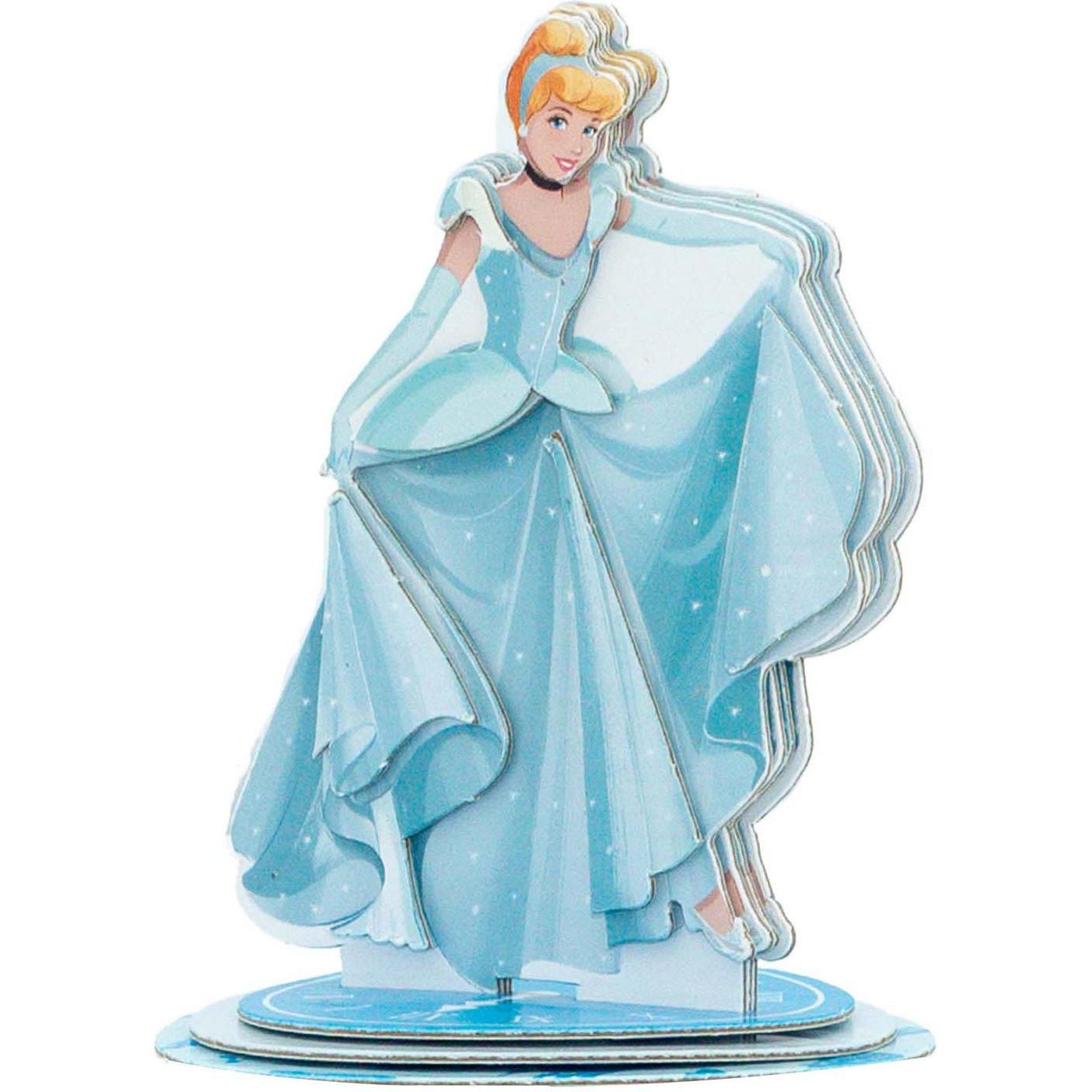 Canenco Multicolore Disney Prinses Cenerentola Crea La Tua Figura In 3D