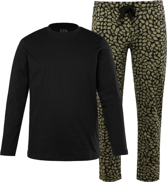 Actual product image JP1880 JP 1880 Schlafanzug, Homewear, Zweiteiler, Langarmshirt (7XL)