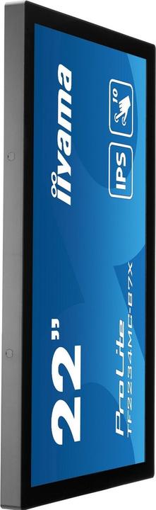 Immagine prodotto iiyama 21,5 pollici IPS 1920 x 1080 10 Point Touch Anti-Fingerprint 1000:1 305 cd (1920 x 1080 pixel, 22")