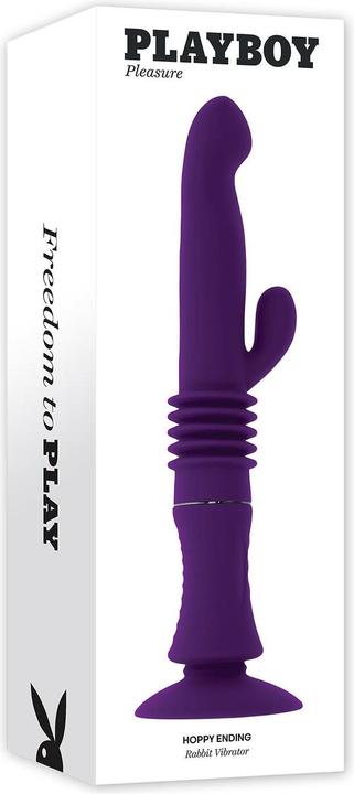 Actual product image Playboy Hoppy Ending Purple One size fits all