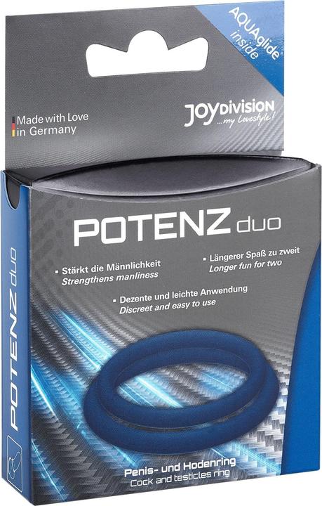 Produktbild Joydivision Potenz-Duo Penisringe (3 cm)