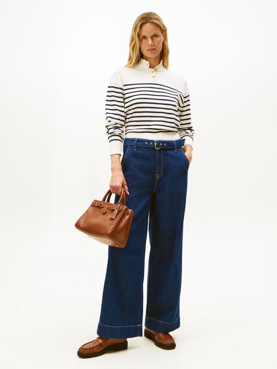 Produktbild Tommy Hilfiger Co Jersey Gold Btn Mock-Nk Swt (L)