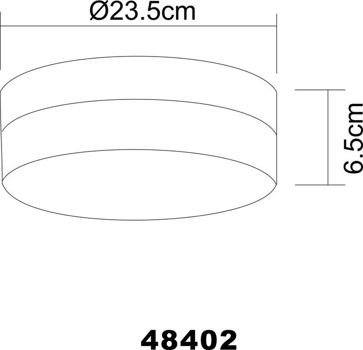 Actual product image Globo Opal ceiling light (E27)
