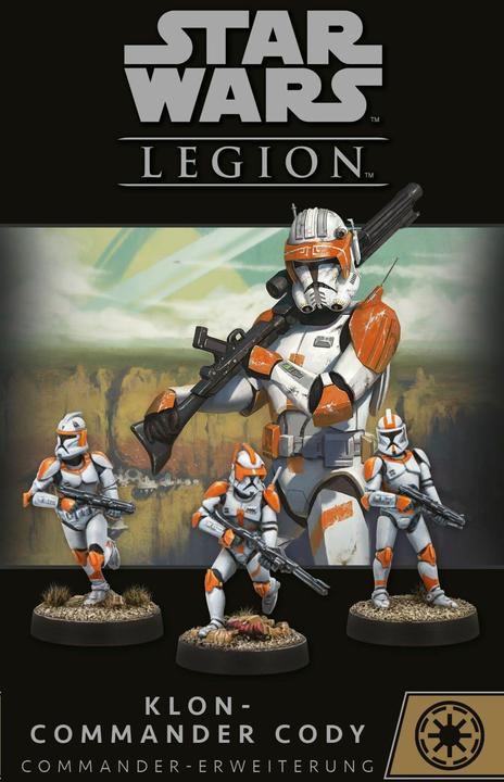 Actual product image FFG Star Wars: Legion - Clone Commander Cody, for 2 Players (EN Expansion) (German, 2 Players)