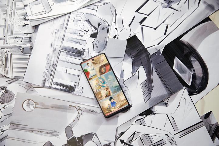 Produktbild TCL 40 NxtPaper (256 GB, Midnight Blue, 6.78", Dual SIM, 50 Mpx, 4G)
