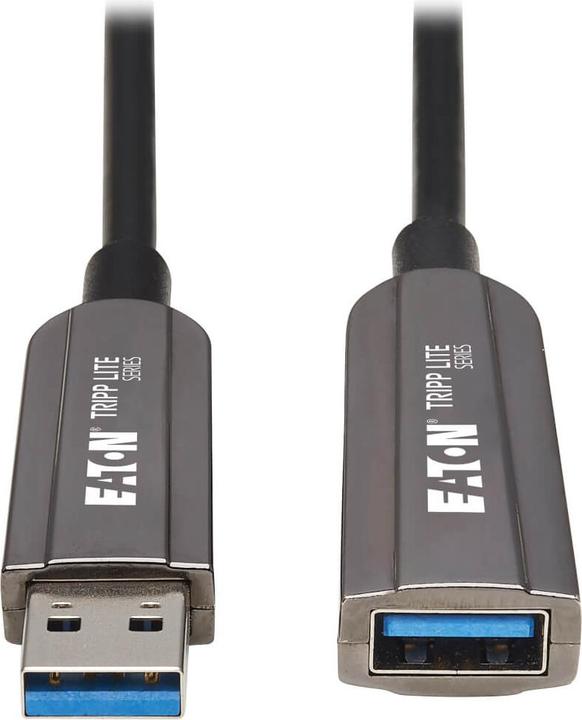 Produktbild Eaton USB 3.2 Gen 1 CL3-Rated Fiber Active Optical Cable AOC - Extension/Repeater A M/F Bl (10 m, USB 3.2 Gen 1)
