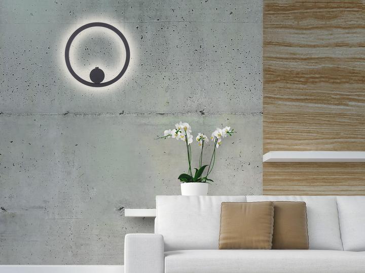 Produktbild Just Light LED-Akku Wandleuchte 18280-13, 6W, 660lm, 3000K, anthrazit (660 lm)