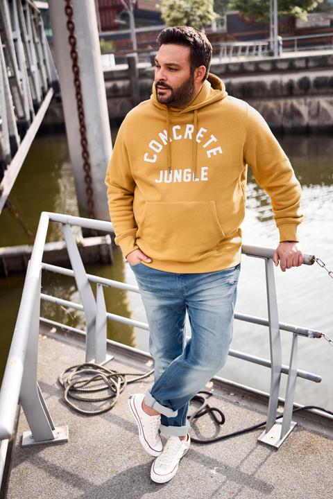 Produktbild Men+ Hoodie, Brustprint, Kängurutaschen (6XL)