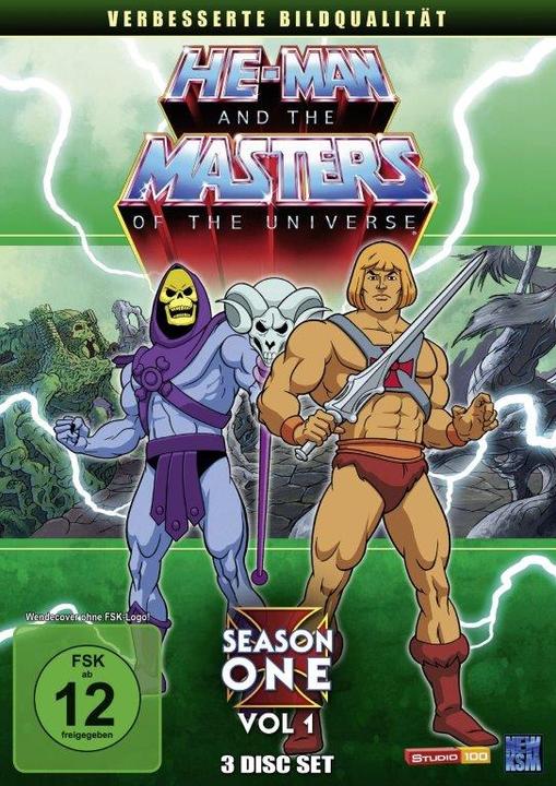He-Man and the Masters of the Universe - Stagione 1 / Volume 1 / Episodio 1-33 / 2a Edizione (DVD, 1983, Tedesco)