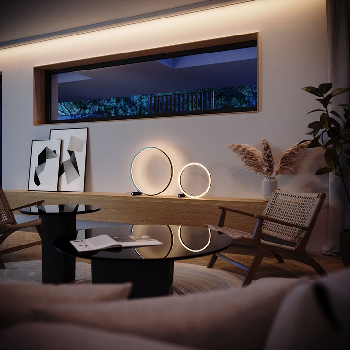 Produktbild s.luce LED Ring Tischleuchte Direkt oder Indirekt (2070 lm)