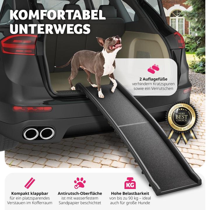 Produktbild tectake Paw Step (Hund, Atmungsaktiv, Reflektoren)