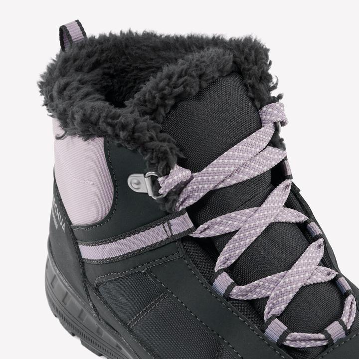 Produktbild Quechua Winterschuhe Kinder Gr. 35–38 Schnürung warm wasserdicht Winterwandern - SH100 (35)