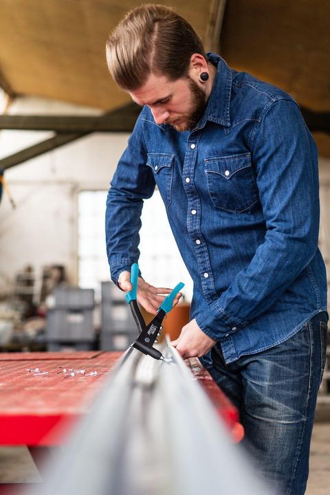 Produktbild HAZET Handniet-Zange 1963N-1 (255 mm)