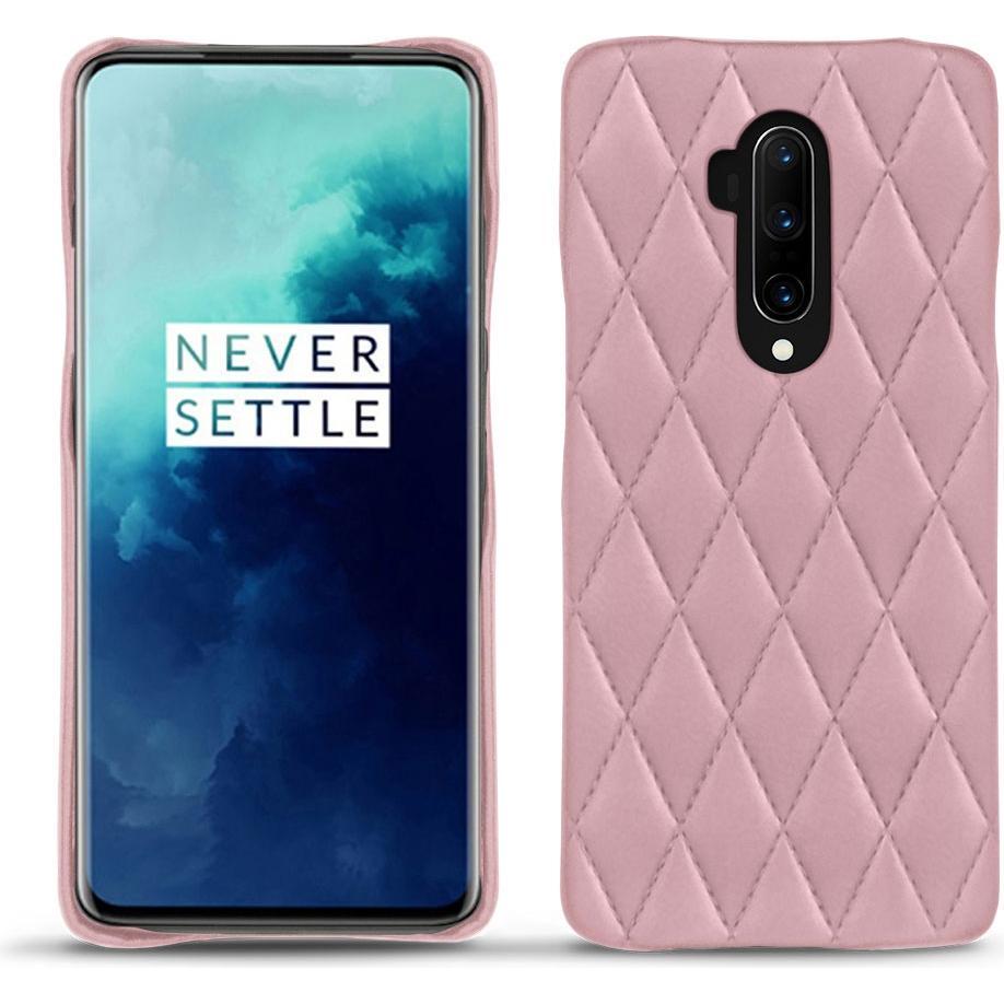 Noreve Lederschutzhülle (OnePlus 7T Pro), Smartphone Hülle, Rosa