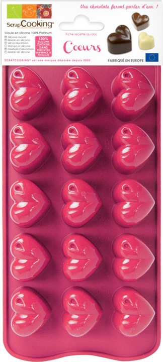 Image du produit ScrapCooking Coeurs en chocolat