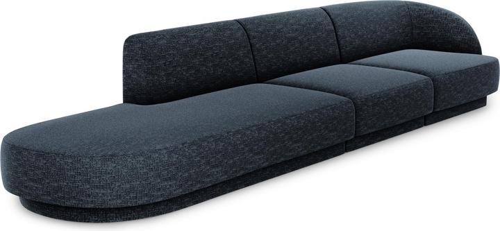 Actual product image Micadoni Left Sofa, "Miley", 4 Seats, 323x90x70Made in Europe (Modular sofa, 4-seater)