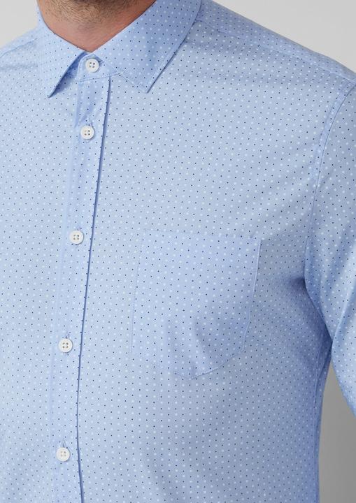 Immagine prodotto s.Oliver Hemd Tailored Fit: Langarmhemd mit All-over-Print (40)