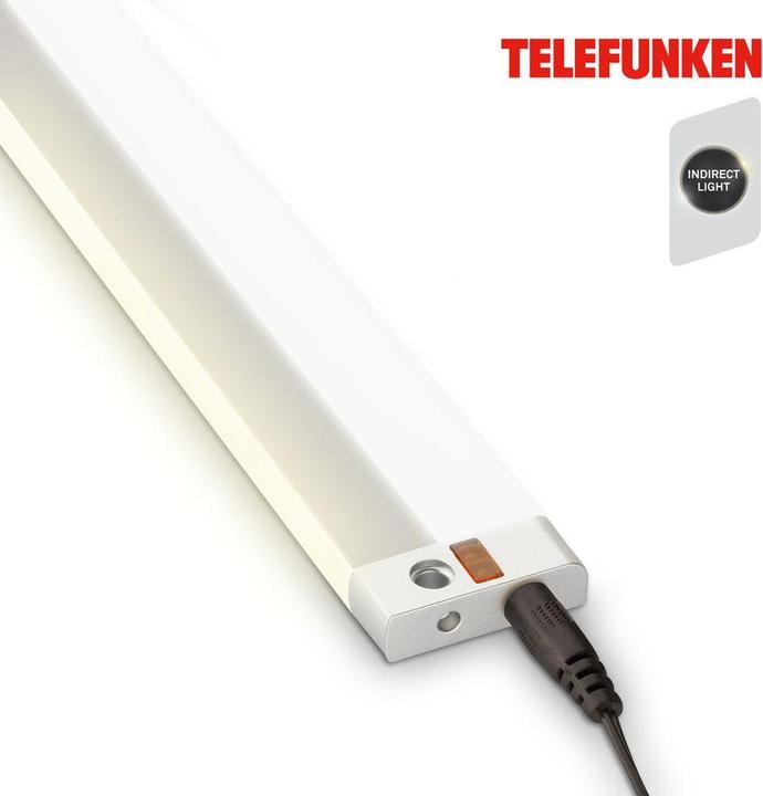 Actual product image Telefunken LED Sensor Unterbauleuchte, silber, 1xLED 7W 1x LED 3,5W (700 lm)