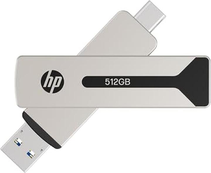 Produktbild PNY USB-Stick 512GB HP Solid State Grade OTG Type-C 911 Pro (512 GB, USB-C, USB-A)