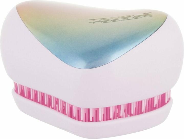 Actual product image Tangle Teezer Compact, Pearlescent Matte Chrome