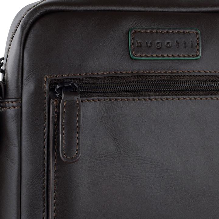 Actual product image Bugatti Clark shoulder bag leather 21 cm