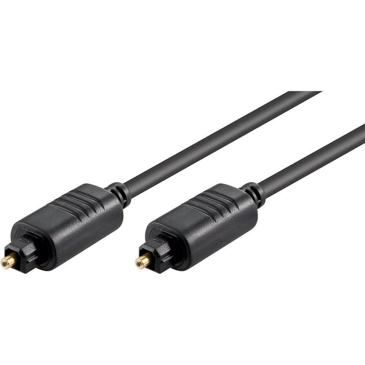 MicroConnect Digitales Audio-Kabelkit (optisch) (2 m, TOSLINK), Audio Kabel