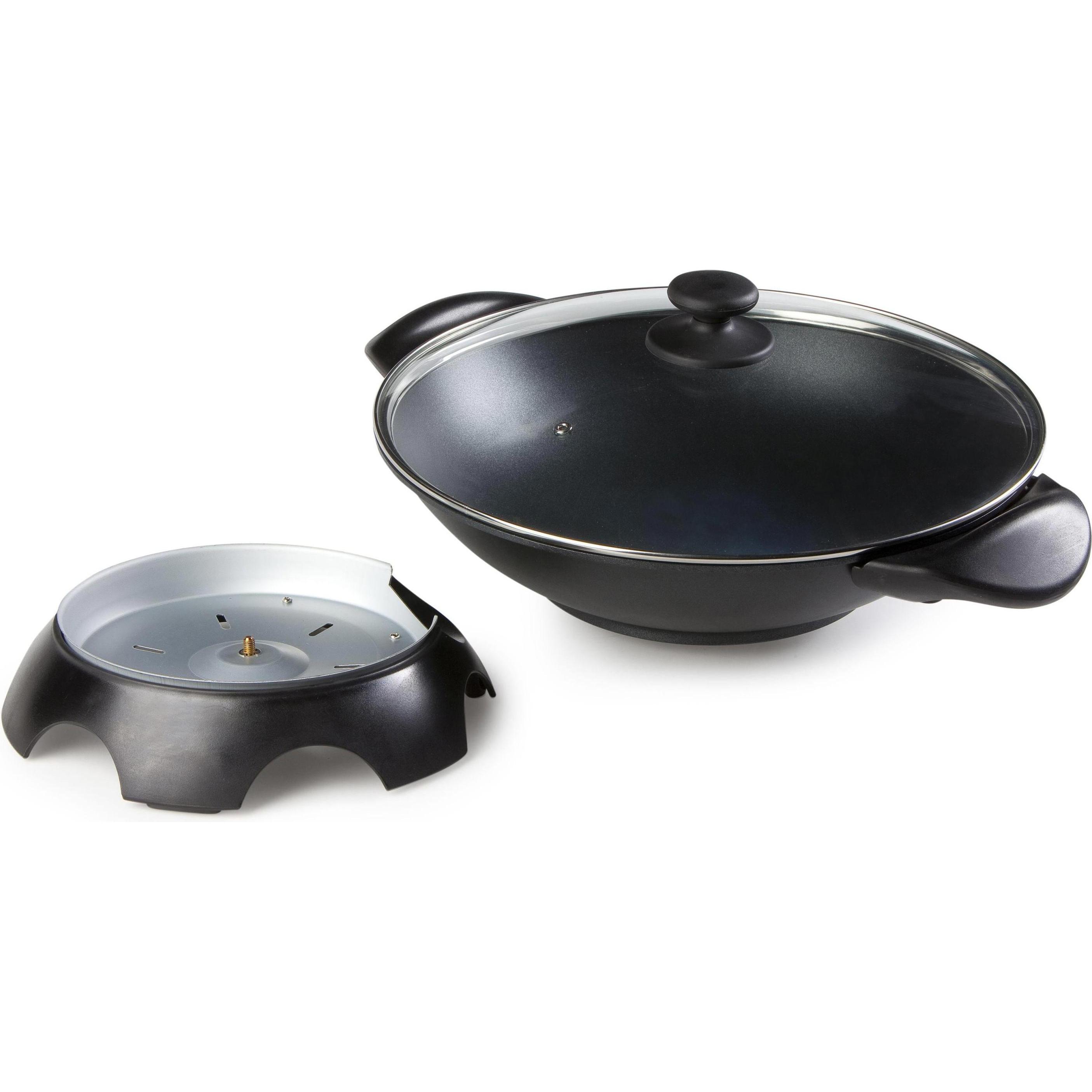 Thumbnail - Domo elektrischer Wok DO8708W, Tischgrill, Schwarz