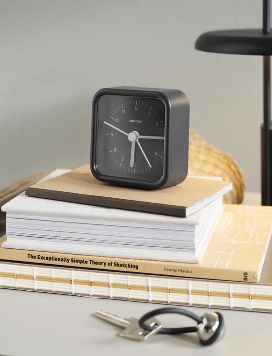 Image du produit Stelton Horloge d'alarme Okiru - Noir