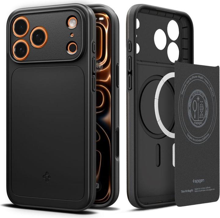 Produktbild Spigen - Thin Fit MagSafe - iPhone 17 Pro Max - Black (Apple iPhone 17 Pro Max)