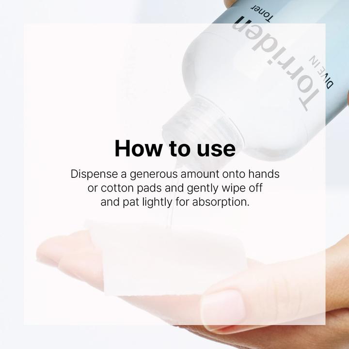 Image du produit Torriden DIVE-IN Toner à l'acide hyaluronique à faible poids moléculaire (Tonique visage, 300 ml)