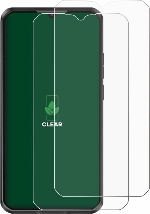Produktbild ScreenLeaf Schutzfolie nachhaltiger Displayschutz Displayschutzfolie Folie Klar Transparent (2 Stück, Oukitel C50)