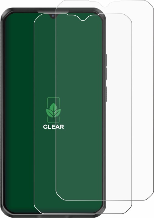 Produktbild ScreenLeaf Schutzfolie nachhaltiger Displayschutz Displayschutzfolie Folie Klar Transparent (2 Stück, Oukitel C50)