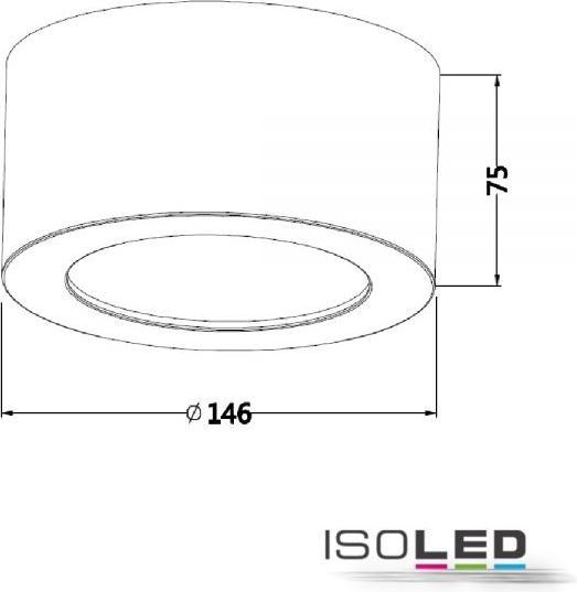 Produktbild Isoled Strahler, Spots & Aufbaustrahler (650 lm)