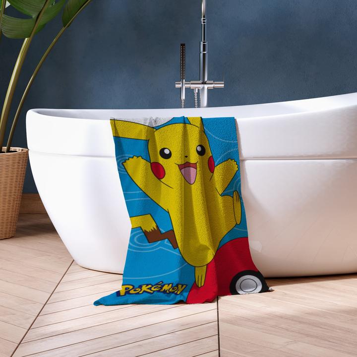 Actual product image Pokémon Pokemon towel 70x140 cm. (70 x 140 cm)