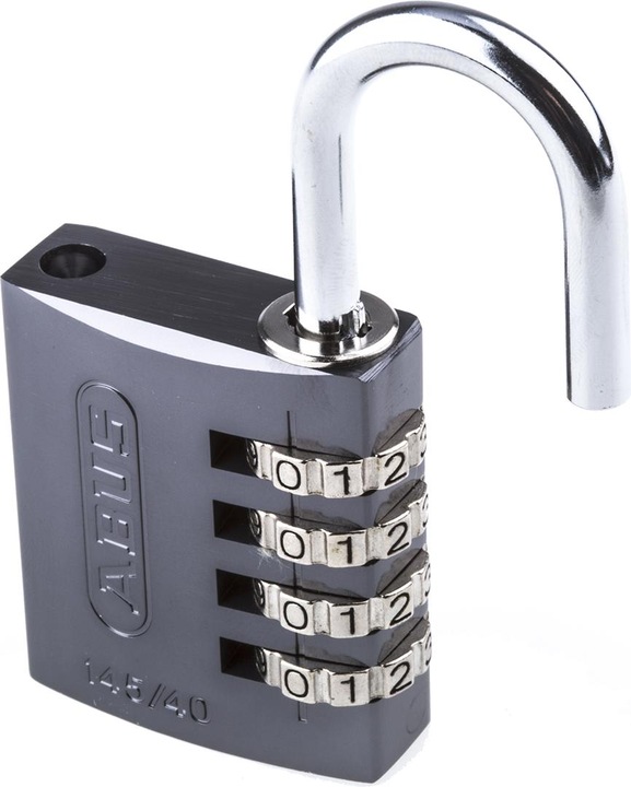 Actual product image Abus 145/40 titanium Lock-Tag