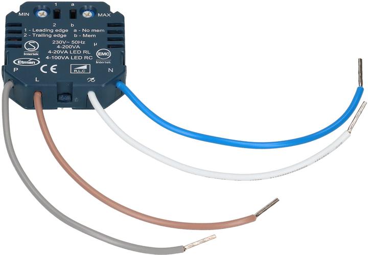Actual product image Max Hauri Universal-Einbau-Tastdimmer
