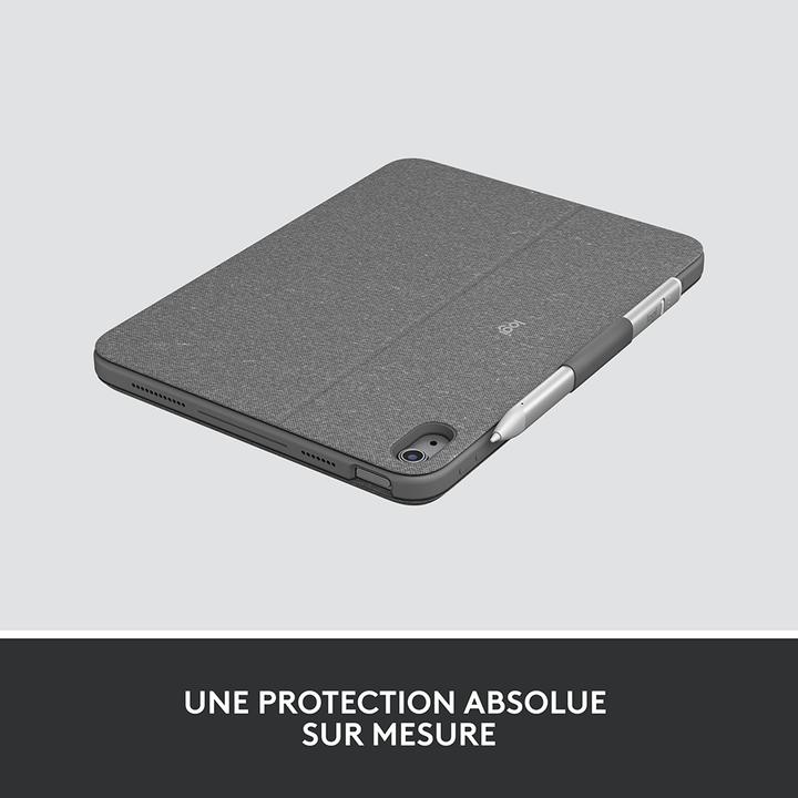 Image du produit Logitech Combo Touch Pour Ipad (10th Gen) (FR, iPad 2022 (10e génération))