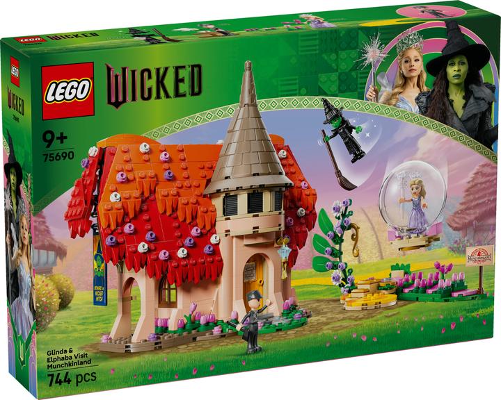 Actual product image LEGO Glinda & Elphaba Visit Munchkinland (75690)