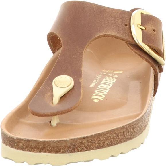 Produktbild Birkenstock Gizeh Big Buckle Naturleder Normal (38)