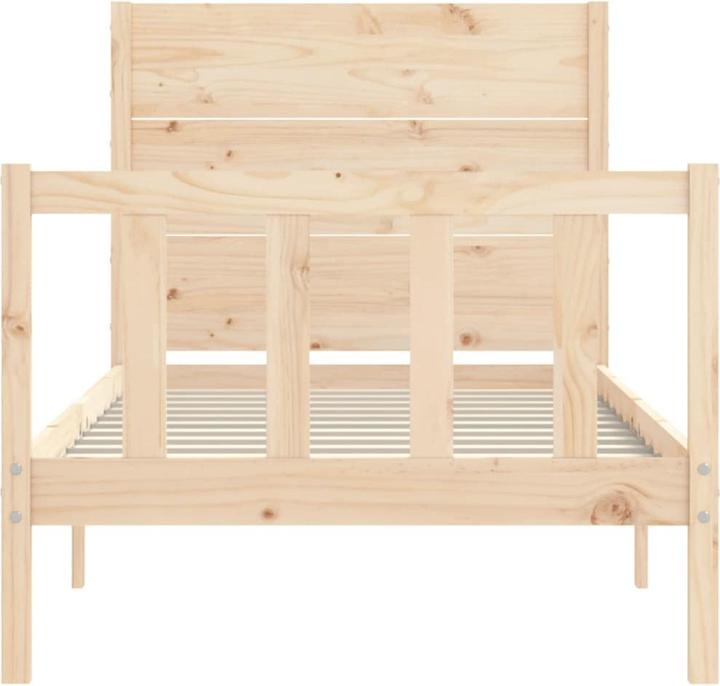 Produktbild vidaXL Bettgestell (100 x 200 cm)