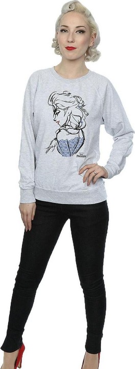 Immagine prodotto Disney Frozen Felpa Elsa Schizzo Donna (XS)
