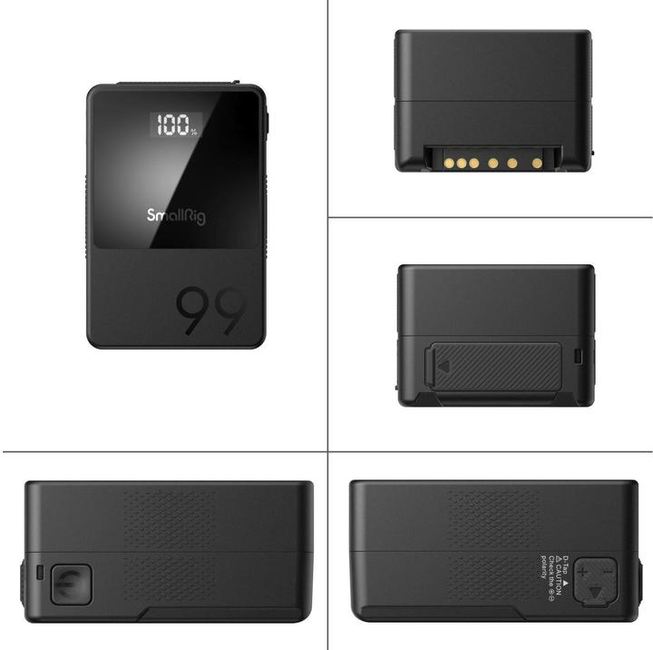 Actual product image SmallRig 3580 V-MOUNT BATTERY MINI VB99 (Rechargeable battery)