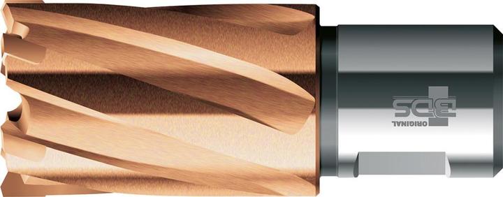 Actual product image Magni BDS core drill short HKK-PLUS carbide shank Weldon 40/30mm (40 mm)