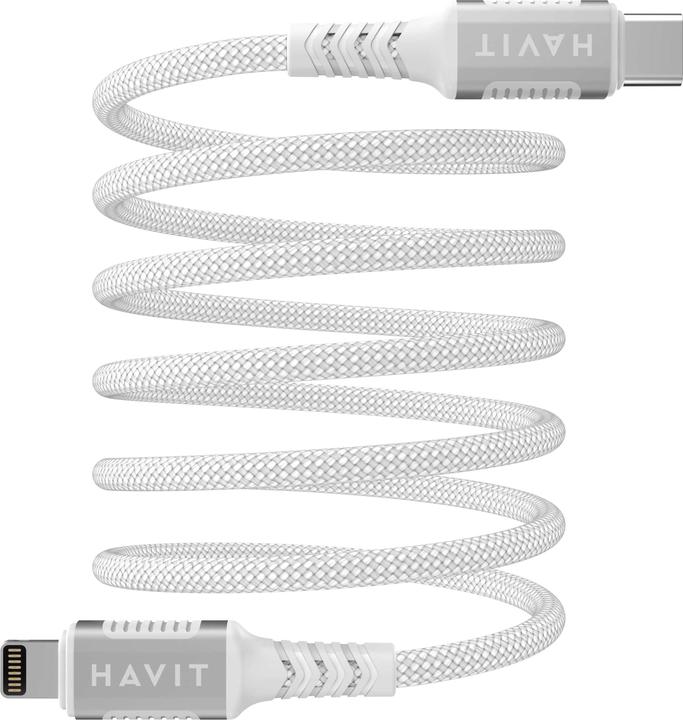 Actual product image Havit Kabel magnetisch USB Type C-Lightning (1 m, USB 3.2 Gen 1)