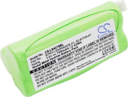 Produktbild NoName Battery for Symbol LS4278 etc. Barcode Scanner 700mAh, 3.6V (1 Stk., Gerätespezifisch, 700 mAh)